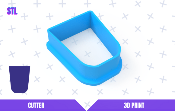 Customize Your Baking with Glass Cookie Cutter STL