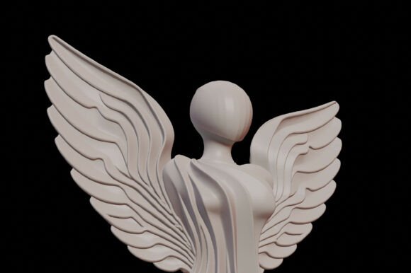 Discover the Angel of Fairy 3D STL Model