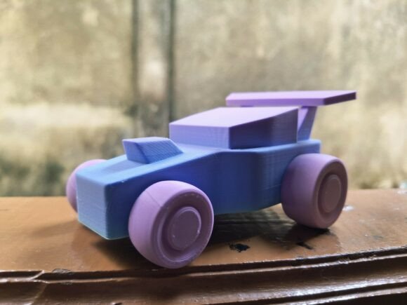 Discover the Simple Hot Rod Car 3D Print Model: A Perfect Addition for Your Collection