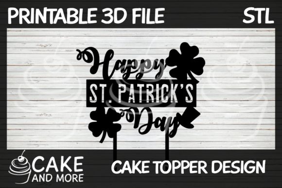 Embrace the Luck of the Irish with a Happy St. Patrick’s Day Shamrock Cake Topper