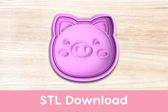 Embracing Creativity with the Pig Cookie Cutter and Stamp STL: A Delightful Addition to Your Baking Arsenal