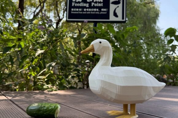 Embracing the Charm of the Low-poly Duck: A Perfect Blend of Art and Functionality