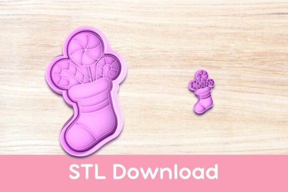 Hang Some Sweetness with the Stocking Cookie Cutter and Stamp STL