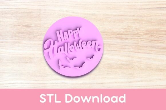 Happy Halloween Cookie Stamp STL: A Festive Baking Essential