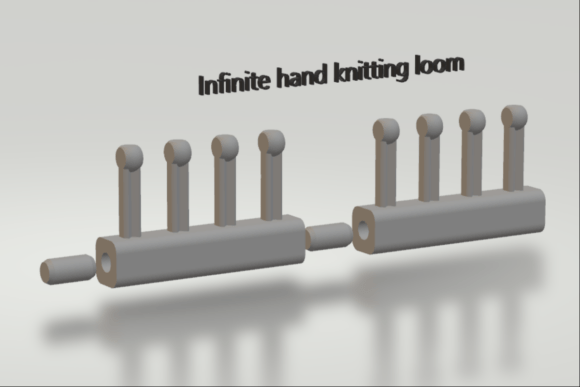Infinite Hand Knitting Loom: A Creative Design Tool