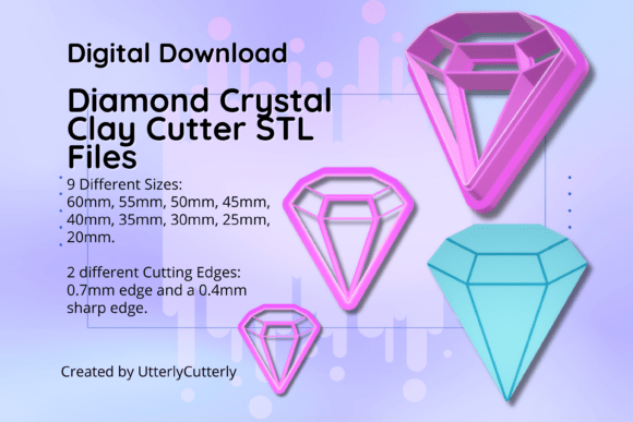 Unleash Creativity with Diamond Crystal Clay Cutters