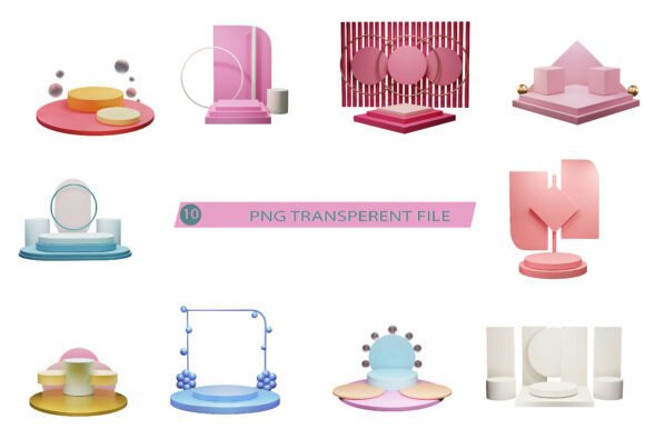 Unlocking Creativity with 3D PNG TRANSPARENT FILE BUNDLE for Professional Branding